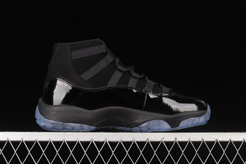 All categories Air Jordan Jordan series basketball shoes Air Jordan 11 #ZG version Air Jordan 11 "Cap and Gown" AJ11 Joe 11 Black Gamma Black Warrior Suede genuine carbon 378037-005